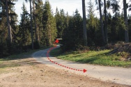 Rallye Český Krumlov: Divácké místo G - Lipno (G4 - Kramolín)